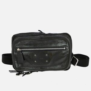 CHLOE MR PADDINGTON BLACK SHOULDER BAG 100% Leather Non Padlock Version